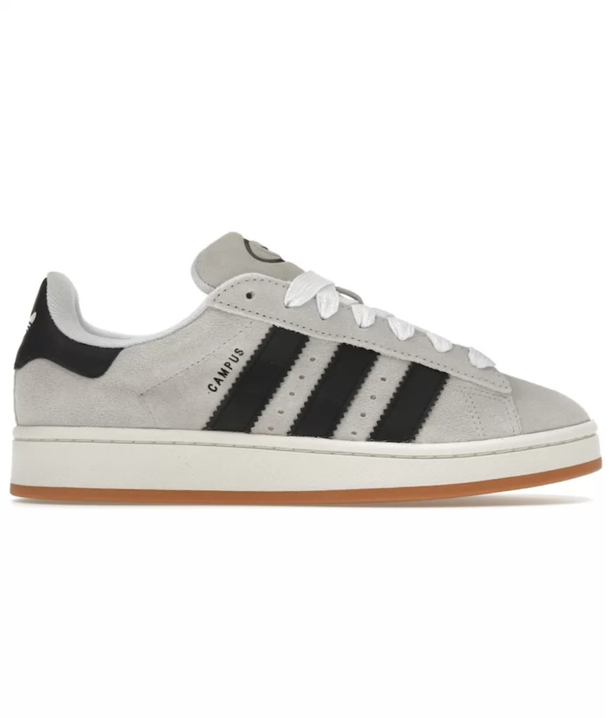 Adidas Campus 00s Crystal White Core Black - Sneak Freaks LTD