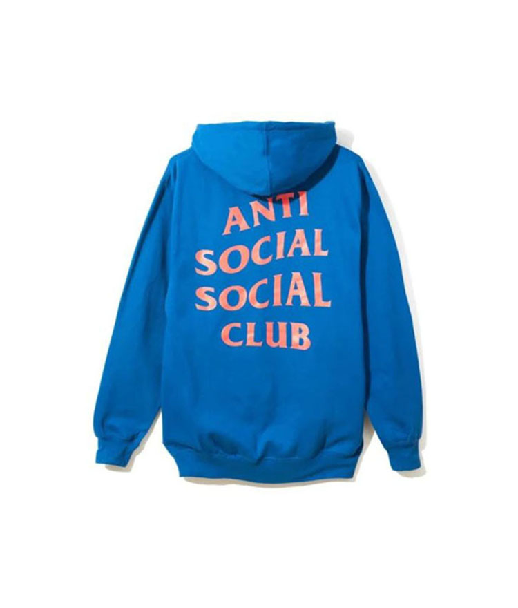 Anti Social Social Club Stella Blue Hoodie - Sneak Freaks LTD