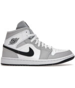 Jordan 1 Mid Light Smoke Grey