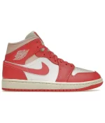 Jordan 1 Mid Strawberries and Cream