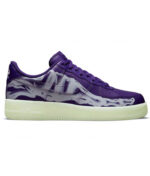 Nike Air Force 1 Low '07 Purple Skeleton Halloween