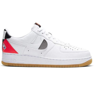 nike air force 1 nba white crimson