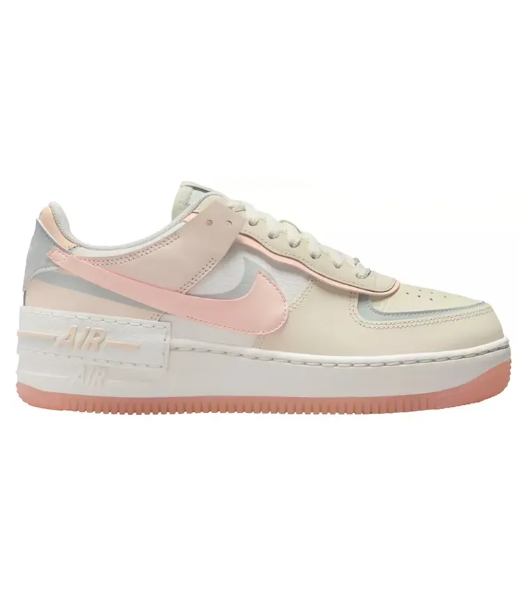 Nike Air Force 1 Low Shadow Coconut Milk Crimson Tint