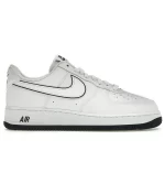 Nike Air Force 1 Low White Black Outline Swoosh